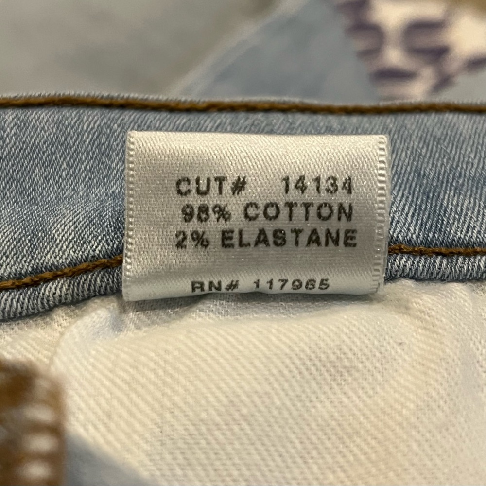 J Brand Super Skinny Costa Light Blue Wash Jeans 31 - Picture 5 of 6